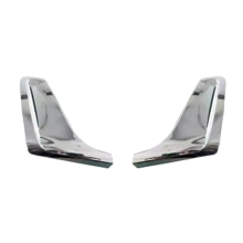 2PCS New Side Air Duct Panel Chrome Trim for G12 7