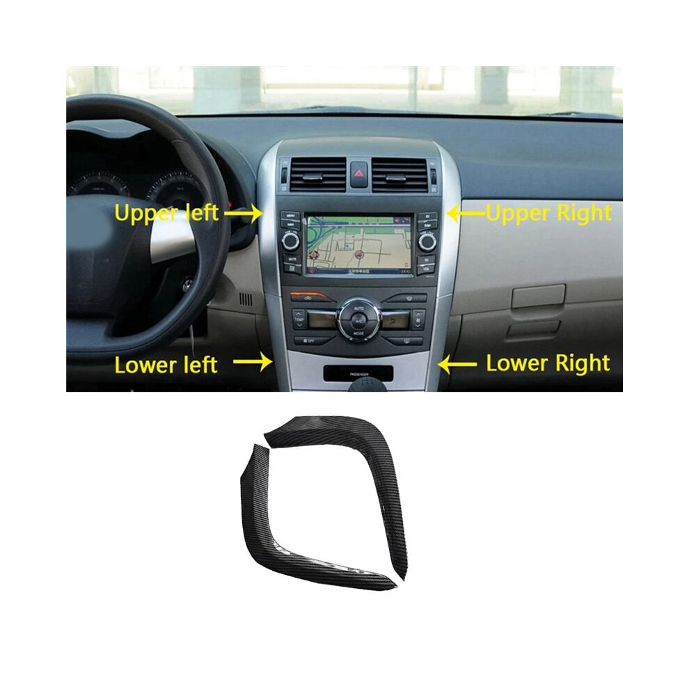 1Set Car Dashboard Air Vents Trim Strip For Altis 4853281497856