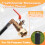 Propane Refill Adapter Hose Extension with Gauge a 9