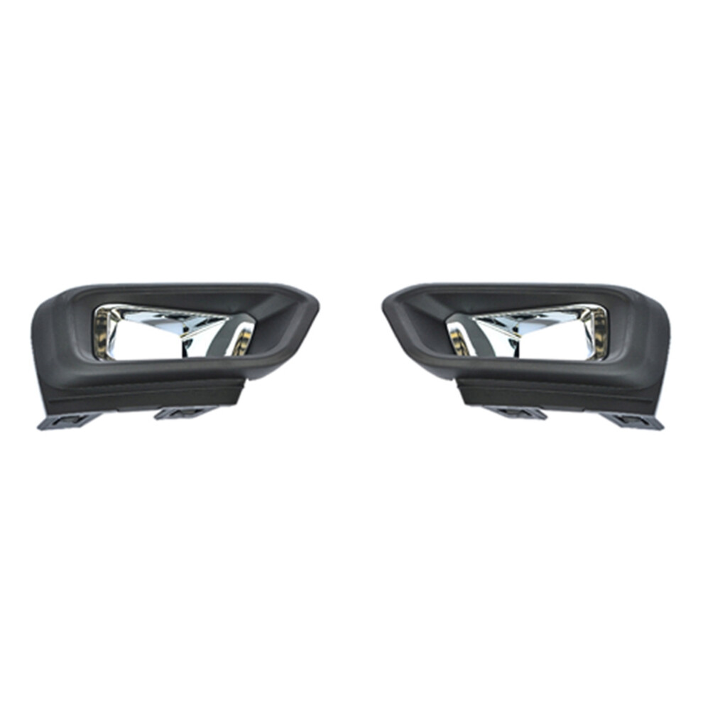 1Pair Car Front Bumper Fog Cover Bezel Grill Light 4853281481152