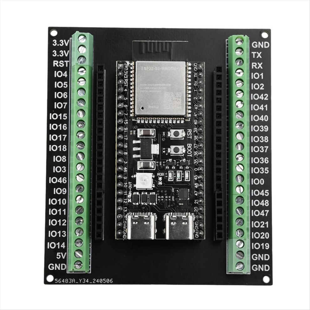 Esp32-S3 Expansion Board Gpio 1 Into 2 Breakout Do 4853281462458
