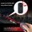 Vibration Bike Alarm with Remote Control Bicycle 1 4