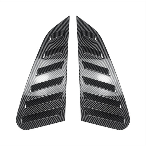 Car Rear Triangular Window Louvers Shutters Blinds 1