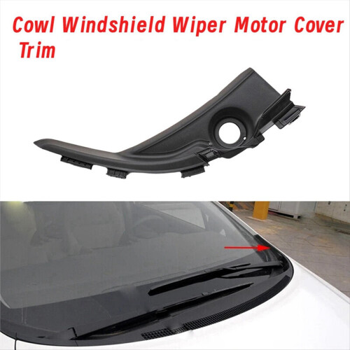 Car Front Cowl Windshield Wiper Motor Cover for 12 2