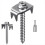 Fence Staples,Fence Nails for Softwood, Reusable W 2