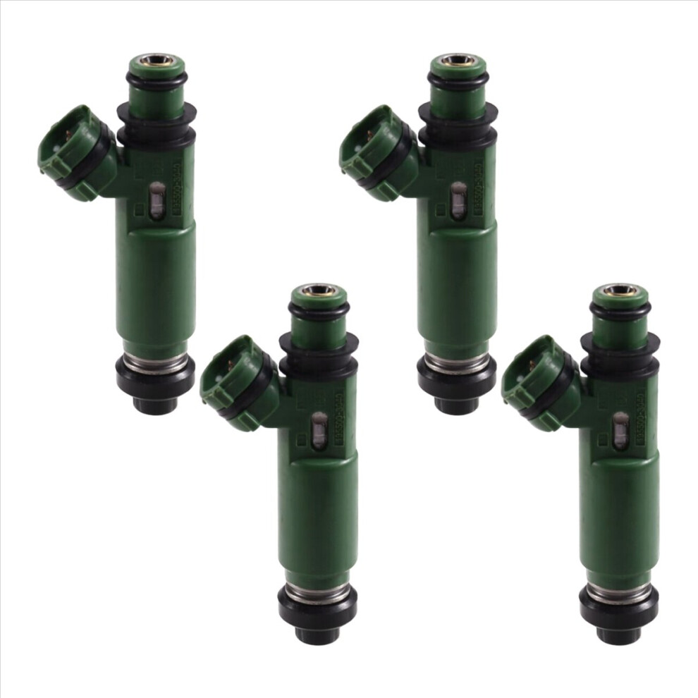 4Pcs Injectors 195500-3040 For 1.8L L4 1997-1998 Green 4853281408203