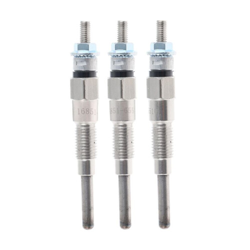 3PCS Engine Heater Glow Plugs 8Mm for Tractor B21 2