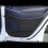 Car Carbon Leather Door Protector Pad Plank Anti-K 5