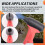 Portable Jet Violent Fan Powered Tool for 18V Lith 9