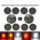 10Pcs Modified LED Lamps Rear Reversing Light Fron 8