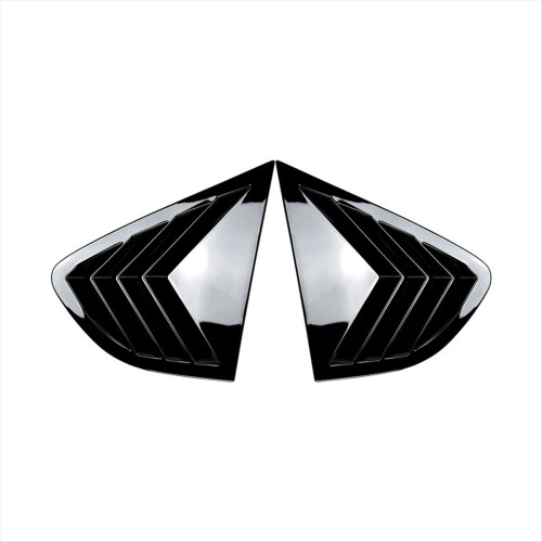 Car Rear Window Louvers Shutters Blinds Cover Trim 1