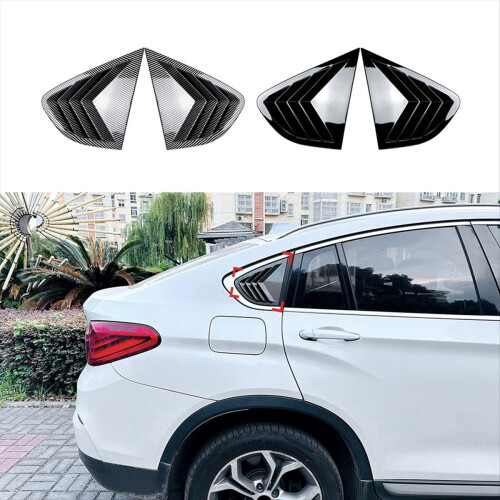 Car Rear Window Louvers Shutters Blinds Cover Trim 2
