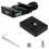 50mm Quick Release Plate Clamp Adapter for , Alumi 2