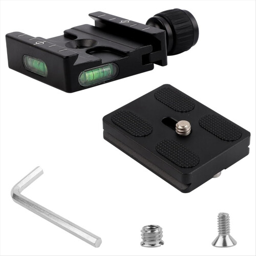50mm Quick Release Plate Clamp Adapter for , Alumi 1