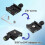 50mm Quick Release Plate Clamp Adapter for , Alumi 3