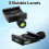 50mm Quick Release Plate Clamp Adapter for , Alumi 6
