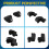1Pair 14 Teeth Hand Brake Caliper Motor 104462300 10