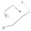 Condenser Compressor Line Kit Air Conditioning Hos 11