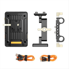 VP1 V-Mount Plate with PD 14.8V, 15MM Rod Clamp, S