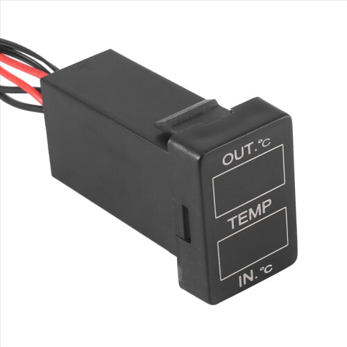 Car Interior and Exterior Temperature Display Dual 2
