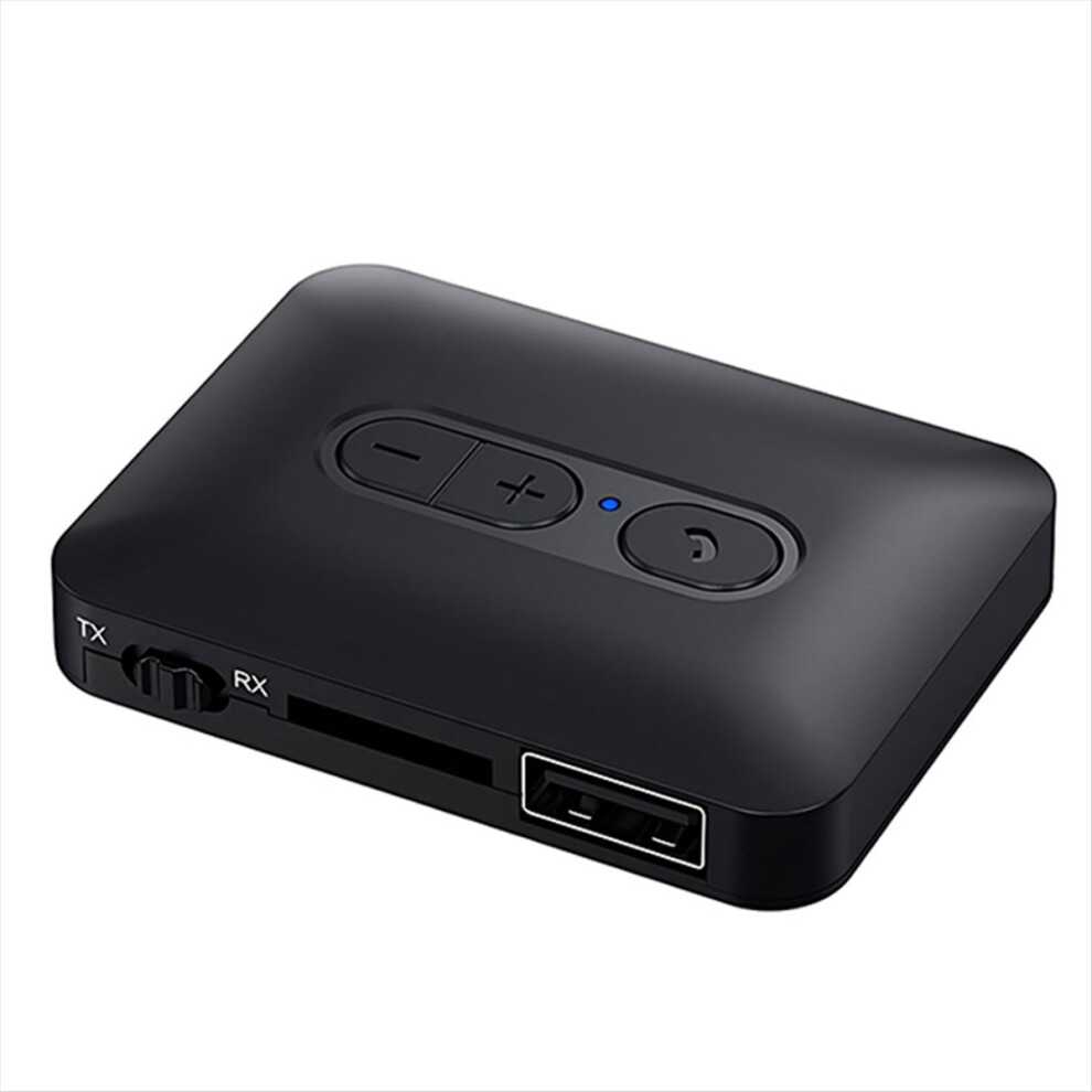 Bluetooth 5.4 Audio Receiver Transmitter Support U Black 4851636077791