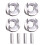 1Set/8Pcs 1.6L Engine Pistons 23040-2B600 for Acce 3