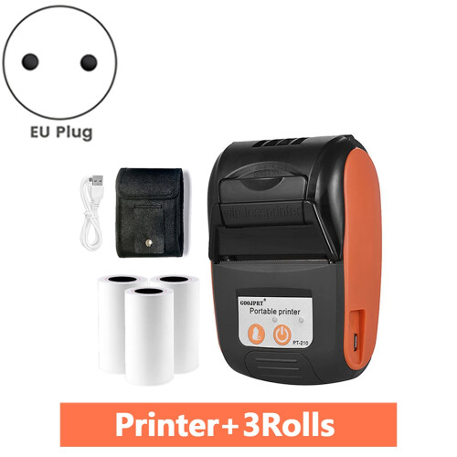 Portable Bluetooth Thermal Printer Handheld 58mm 2