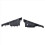 Rear View Mirror Bottom Cover Kit Inside Base 9820 3