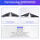 Rear View Mirror Bottom Cover Kit Inside Base 9820 9