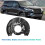 Car Front Disc Brake Dust Cover Shield Plate for 2 4