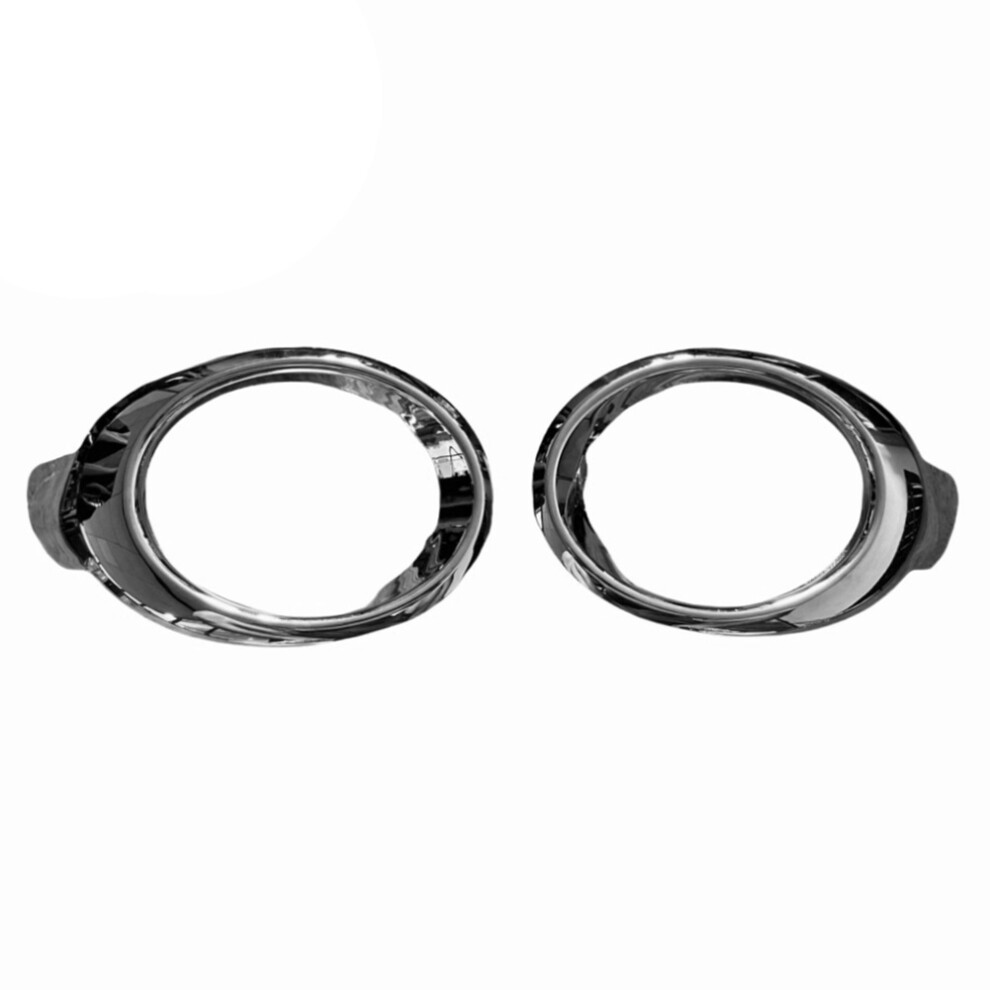 1Pair Car Front Fog Cover Chrome 1608323880 Light 4851636091278