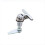 For RV Boat Door Lock T-Shaped Foldable Handle Adj 9