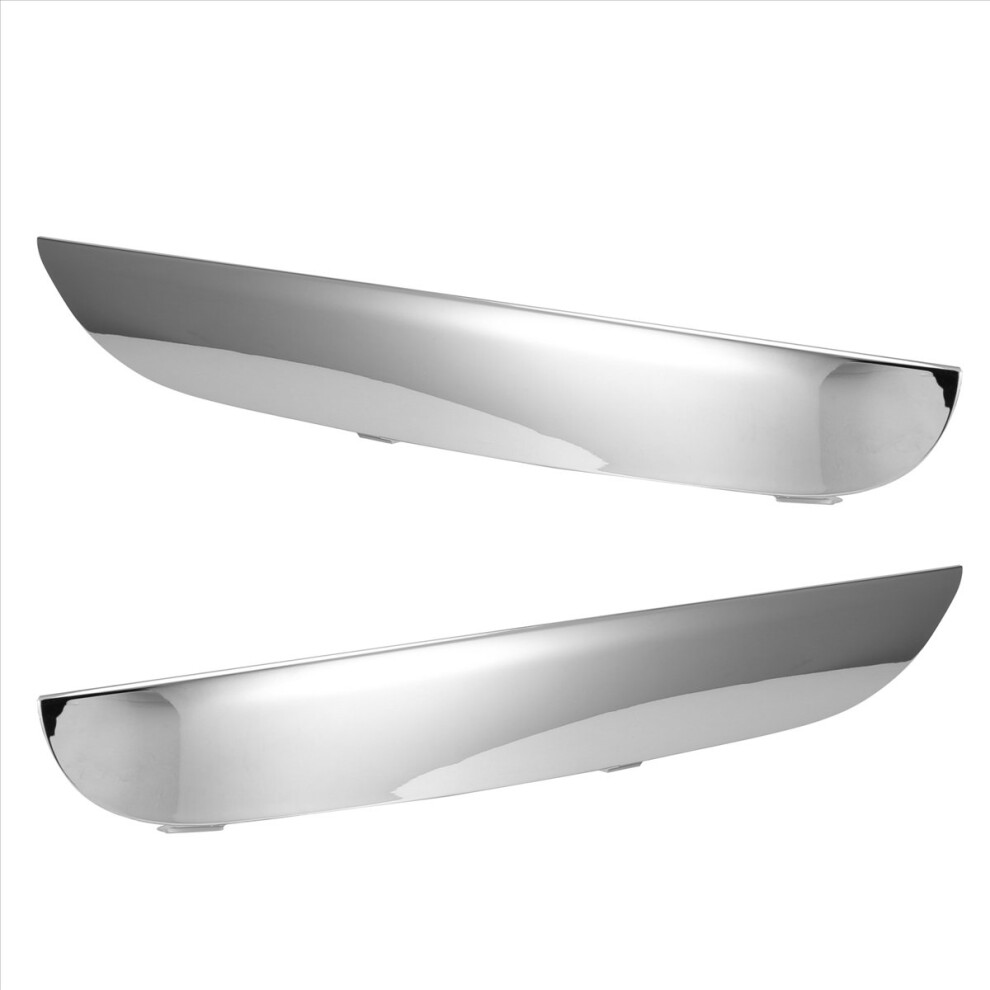 1Pair Chrome Car Front Bumper Grill Moulding Trim 4851636078484