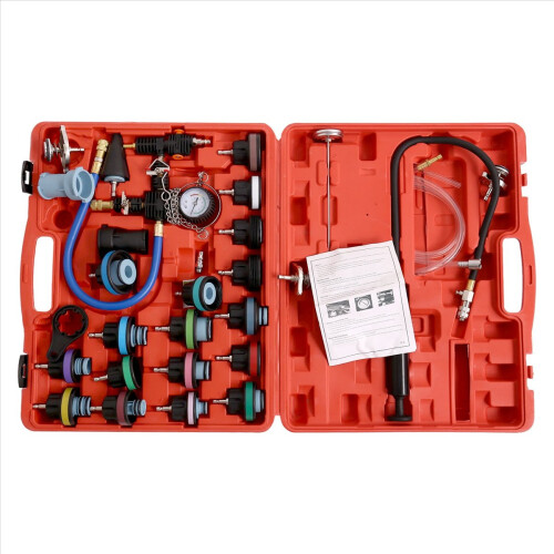 28pcs Universal Radiator Pressure Tester Kit Coola
