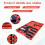 28pcs Universal Radiator Pressure Tester Kit Coola 9