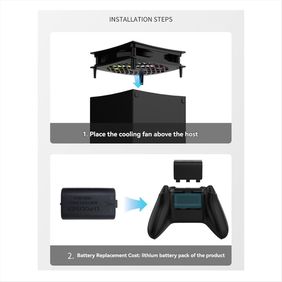 For Console & Controller Rgb Charging Dock With Co 4851636011900