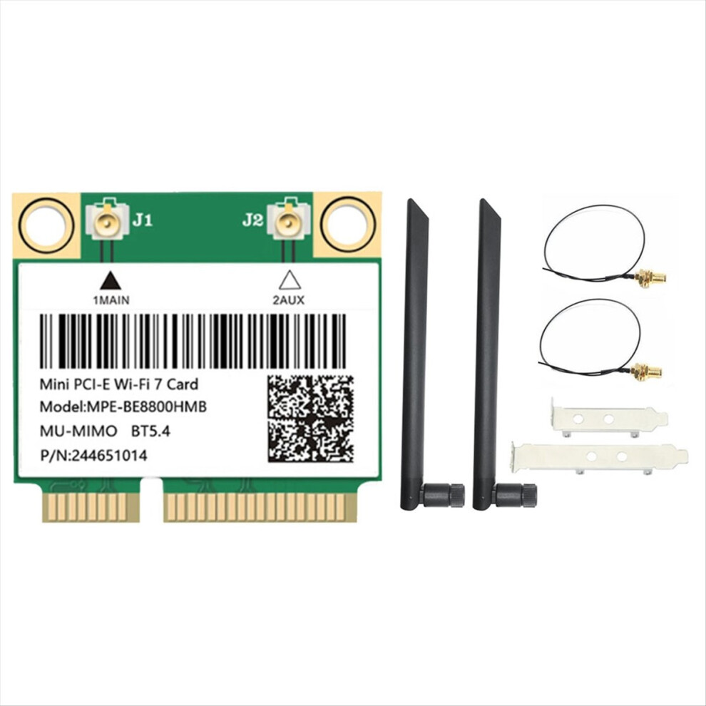 Be200 8774Mbps Wifi7 Card Kit Mini-Pcie Tri Band 2 4853526502871