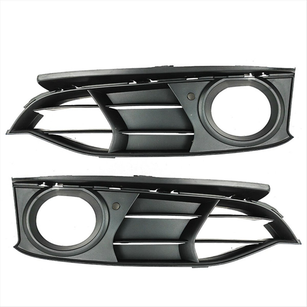 1Pair Front Bumper Fog Lights Mesh Grille Cover Tr 4853526536753