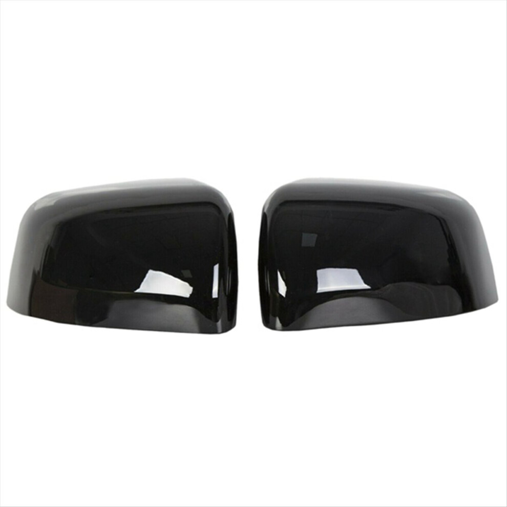 2Pcs Rearview Side Mirror Cover Cap Gloss Wing Sty 4853526580640