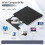 USB 3.0 Type-C DVD Burner 2-in-1 Slim External Rec 4