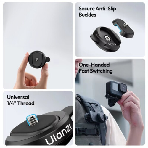 Quick-Release Basic Kit/Backpack Clip for Outdoor 2