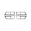 Carbon Fiber Car Inner Door Handle Frame Cover Tri 2