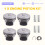 4Pcs /Lot Car Engine Piston Kit for G70 Sorento Sa 5