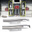 Rear Saddlebag Filler Panel Strips Fit for Touring 1