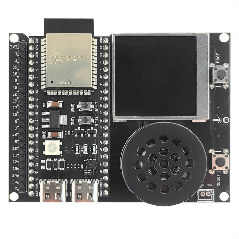 Esp32 S3 N16r8 Development Board With 1.54 Inch Tf Black 4853526511996