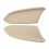 1Pair Beige Front Door Armrest Base Plate Cover fo 2
