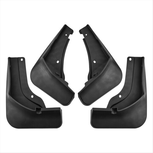 4Pcs Car Mudguards Mud-Fenders Mud Splash Guards w 1