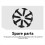 4Pcs Car Mudguards Mud-Fenders Mud Splash Guards w 4