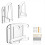 Split Wall Fixing Bracket for G3 Router Power Adap 1