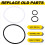 0009608084 Hydraulic High Pressure Filter Seal Kit 8